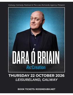 Dara Ó Briain RE:Creation @ Leisureland