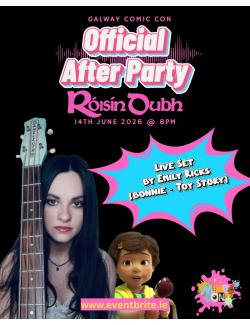 Galway Comic-Con: Official After Party @ Róisín Dubh