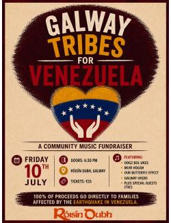 Galway Tribes for Venezuela @ Róisín Dubh