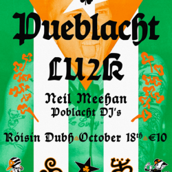 Poblacht Party with LU2K @ Róisín Dubh