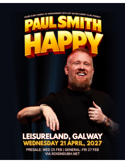 Paul Smith: Happy (Balcony Seating) @ Leisureland
